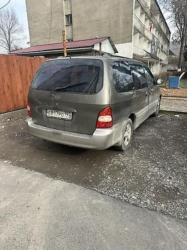 sienna сиенна: Kia Carnival: 2002 г., 2.2 л, Автомат, Бензин, Минивэн — 4