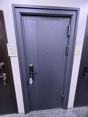 mf doom: Двери для домов и квартир, Металлическая, Одностворчатая, Китайская, цвет - Серый — 1