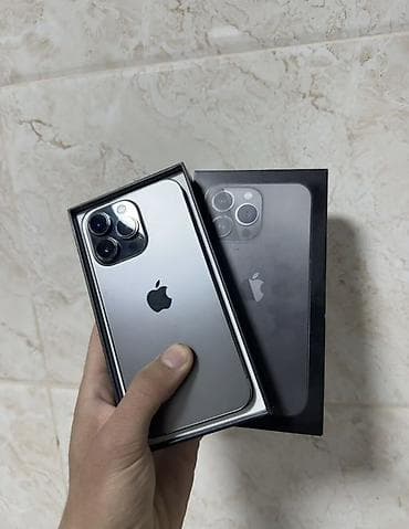 IPhone 13 Pro, Серебристый, Коробка