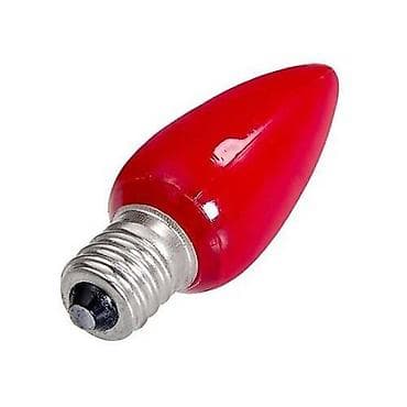 модем для телевизора: Color Red 6W, лампа, высота 9 см, цоколь Е14 — 1