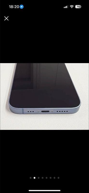 корпус айфон: IPhone 14, Б/у, 128 ГБ, Белый, Зарядное устройство, Защитное стекло, Чехол, 82 % — 7