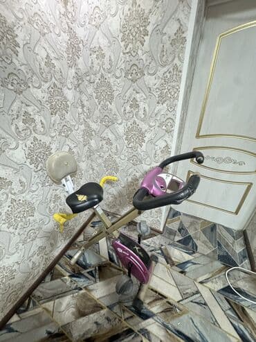 купить домашний тренажер велосипед: АДРЕС:МАЙЛУ-СУУ ШААРЫ Складной велотренажёр - Компактная X‑образная — 1