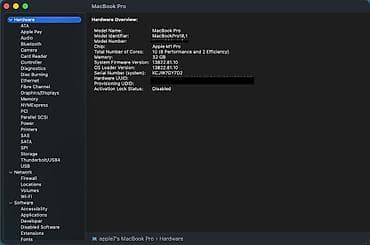 16 pro mac: MacBook Pro 16" (2021) — M1 Pro, 32 ГБ RAM, 1 ТБ SSD Характеристики — 3