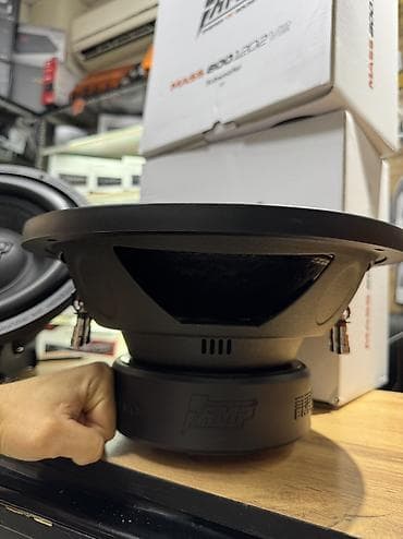 Автоэлектроника: Сабвуферы AMP Energy of Sound — серия MASS, 12" Варианты: - MASS 500 — 4