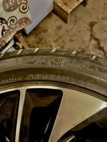 шины на эксковатор: Колеса в сборе 245 / 45 / R 19, Лето, Б/у, Комплект, Легковые, Литые, отверстий - 5 — 2