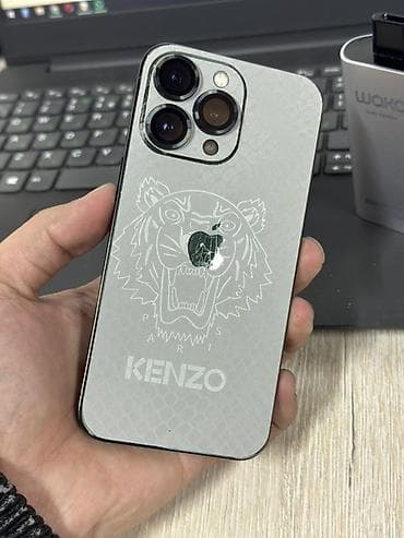 neta v: IPhone 13 Pro, Б/у, 128 ГБ, Зеленый, Защитное стекло, Чехол, 77 % — 1