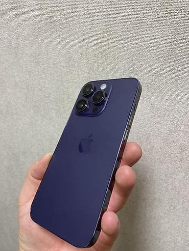 ipone: IPhone 14 Pro, Б/у, 128 ГБ, Deep Purple, 91 % — 1