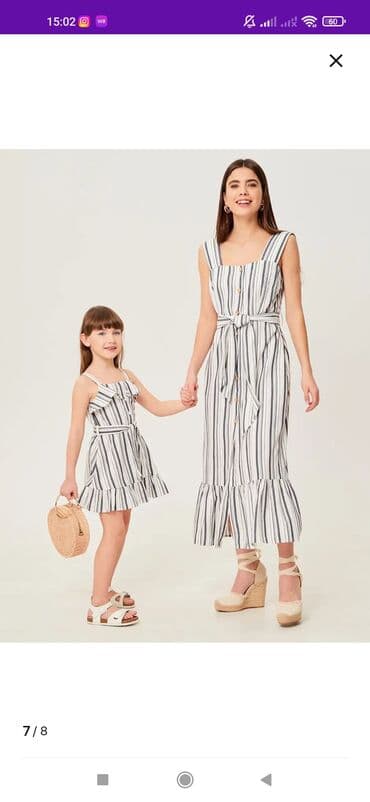 хлопковые платья больших размеров: Повседневное платье, Лето, Длинная модель, Хлопок, Оверсайз, L — 1