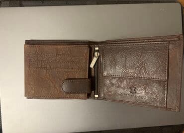 широкий ремень: Кошелек от Wildhorn Оригинальный (индийский ) Цвет : коричневый В — 3