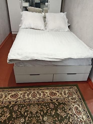 бишкек аренда квартиры на месяц: 2 комнаты, С мебелью полностью — 4