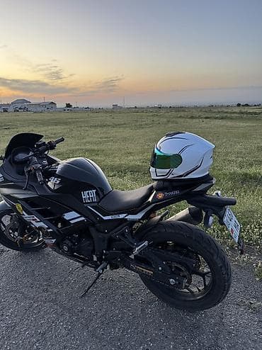 авто по гос номеру: Спортбайк Kawasaki, 450 куб. см, Бензин, Взрослый, Новый — 3