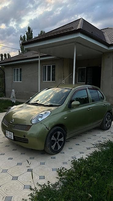 сама дешева машина: Nissan March: 2003 г., 1.3 л, Автомат, Бензин, Хэтчбэк — 1