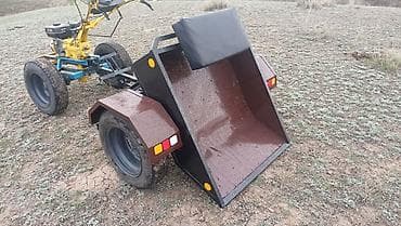 полуприцеп цистерна бу: Садово-строительная тачка и тележка, Стальная, Одноколесная — 3