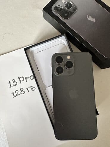 IPhone 12 Pro, Б/у, 128 ГБ, Черный, Коробка, 75 % at lalafo.kg IPhone 12 Pro, Б/у, 128 ГБ, Черный, Коробка, 75 %