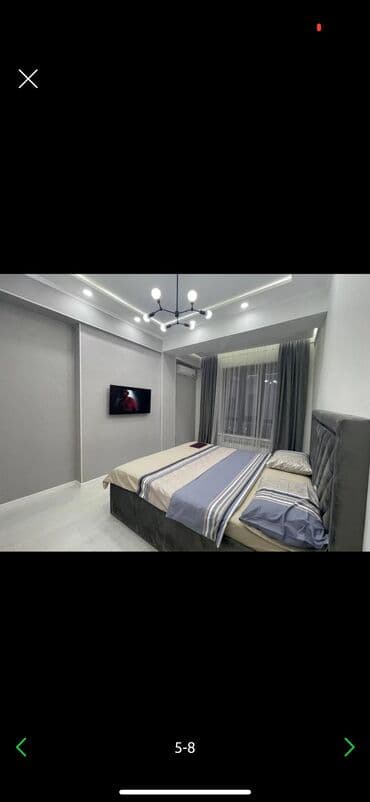 квартиры посуточно в бишкеке в районе политеха: 1 комната, Банные принадлежности, Бытовая техника, Душевая кабина — 4