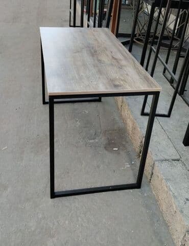 кресло офисная: Офисный стол, Нерегулируемый, цвет - Черный, Прямоугольный — 6