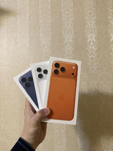 айфон 15 бишкек цена: IPhone 17 Pro Max, Ток сары, Куту — 2