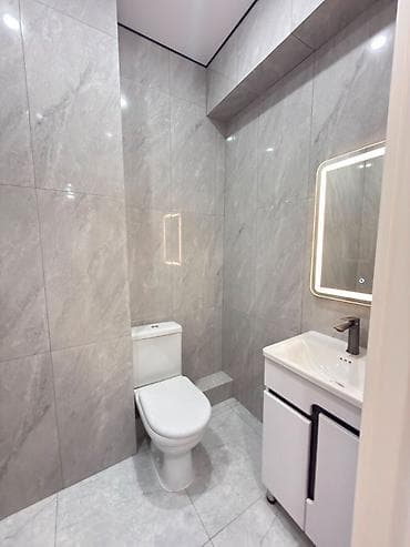 105: 2 комнаты, 68 м², Джальская больница Элитка, 6 этаж, Евроремонт — 4