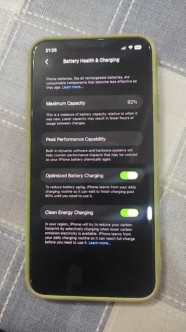 samsung note7: IPhone 11 Pro Max, Б/у, 64 ГБ, Чехол, 92 % — 3