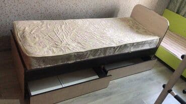 односпалка кровати: СРОЧНО Продается односпальная кровать С ортопедическим матрасом С — 1