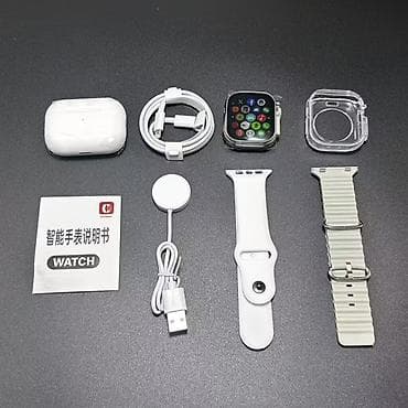 one plus buds: Набор 7‑в‑1: смарт‑часы iWatch S10 + аксессуары и гарнитура Состав — 2