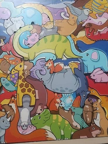 foo foo: Пазл-головоломка для детей Animal Paradise (3+) - Яркий пазл с — 1