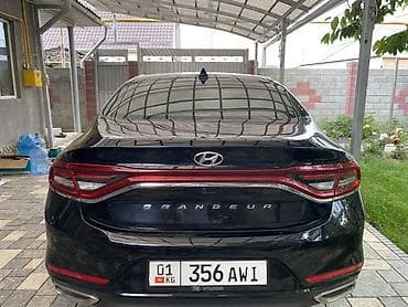mazda 226: Hyundai Grandeur: 2018 г., 3 л, Автомат, Газ, Седан — 2