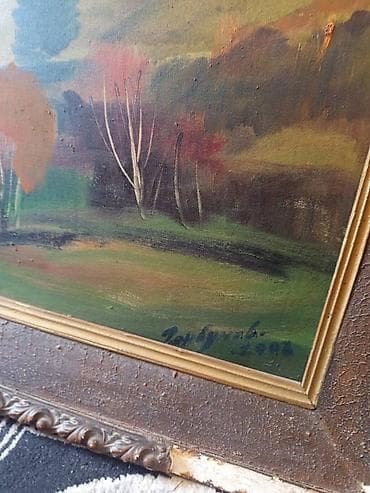 картинка герб кыргызстана: Картина маслом на холсте «Горный пейзаж». - Сюжет: широкая панорама — 7