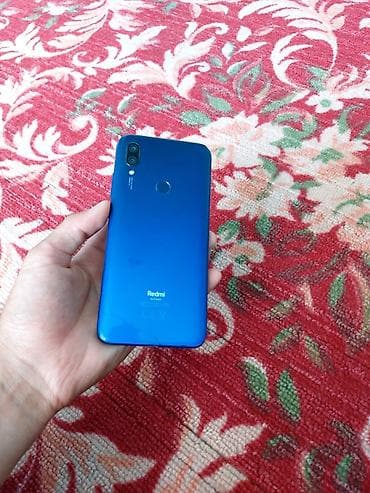 Техника жана электроника: Redmi, Redmi 7, Колдонулган, 32 ГБ, түсү - Көк, 1 SIM, 2 SIM — 9