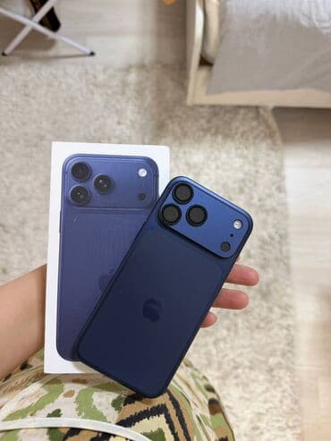 apple 6: IPhone 17 Pro Max, Новый, 256 ГБ, Blue Titanium, 100 % — 2