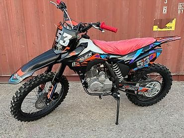 70 сом: Кросс мотоцикл СРОЧНАЯ ЦЕНА!!! bse ph15 250 кубиков воздушное — 2