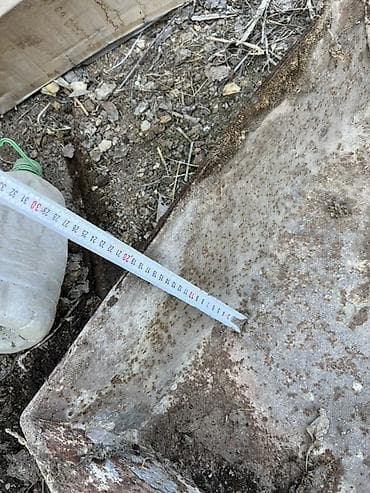 строительная тележка: Тачка. Размеры указан на фото. Цена 50см за килограмм. Продажа по — 3