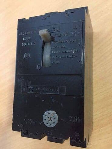 блоки питания prologix: Автоматический выключатель АЕ 2046м- 40 А - б/у предназначен для — 4