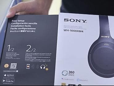 apple ipad 9: Беспроводные накладные наушники, Sony, Б/у — 3