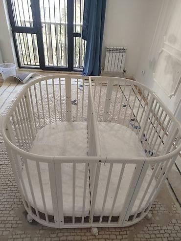 Кресла: Трансформируемая детская кроватка-манеж овальной формы - Конструкция — 6