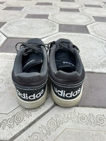 черные вельветовые брюки мужские: Мужские кроссовки, 41, Adidas, Б/у, цвет - Черный, Самовывоз — 5