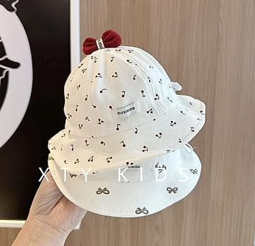фетровые шляпы: Детская панама Muxiking с забавными «ушками» - Легкая хлопковая — 1