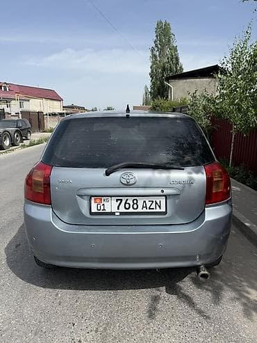 кайык матор: Toyota Corolla: 2003 г., 1.6 л, Кол менен иштөөчү, Бензин, Хетчбек — 6