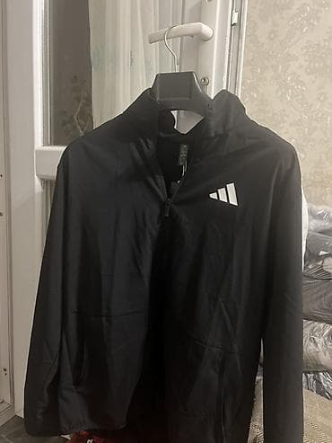 Эркектер кийими: Эркектердин спорттук костюму, L, Adidas, Жаңы, түсү - Кара, Өзү алып кетүү — 3