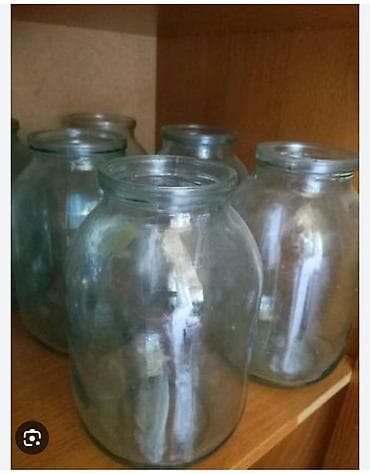 продам стеклянные банки бишкек: Банки, Б/у, Самовывоз — 2