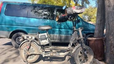 продаю настольный теннис: Электроскутер/электромопед с сиденьем и крупными колесами — 1