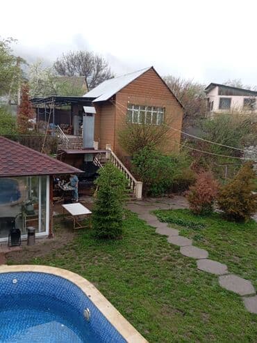 дачный дом бишкек: 150 м², 6 комнат, Теплый пол, Балкон застеклен, Лоджия — 16