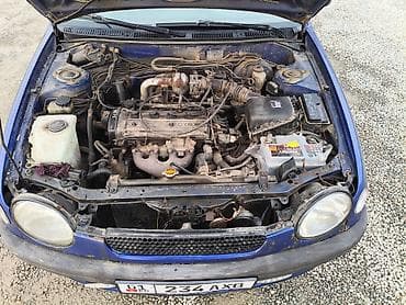 corolla runx: Toyota Corolla: 1997 г., 1.3 л, Ручные, Бензин, Хэтчбэк — 6