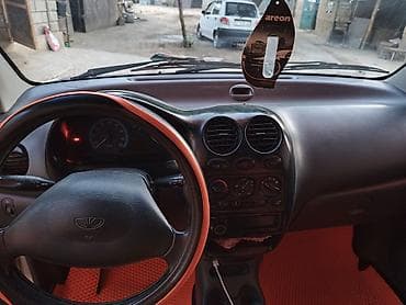 Унаа сатуу: Daewoo Matiz: 2007 г., 1 л, Кол менен иштөөчү, Бензин, Хетчбек — 7