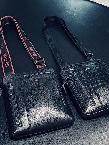 Классические сумки: Классическая сумка, Butun, Турция, Материал: Натуральная кожа, Застежка на молнии, Мужские, Новый — 2