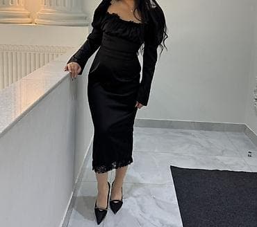 платье клубное: Легендарное платье «Саманта» От: ange.dress - Цвет: глубокий чёрный — 1