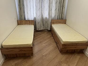 bunk bed: Односпальная кровать, С матрасом, длина - 200 см — 2