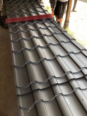 листы для крыши: Черепица Металлочерепица Адамант в ассортименте цветов, Профнастил в — 14