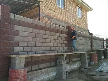 Утепление: Строим заборы пескоблокам все виды. Пескаблок койобуз баардык турун — 2