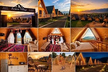 Кыймылсыз мүлк: Глэмпинг и центр отдыха «Asman Village» Что это: - Современный — 2